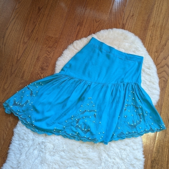 VINTAGE remade asymmetric skirt women's xs - Picture 11 of 16